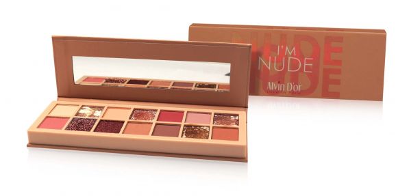 Alvin D`or AES-11 Eye shadow I'm NUDE palette 14 shades 15g